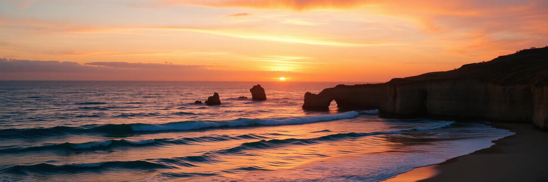 Sunset beach